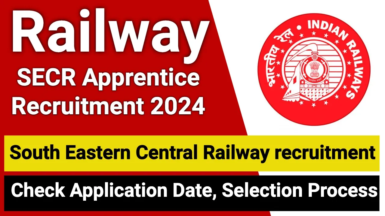 SECR Apprentice Recruitment 2024, Railway Apprentice Notification Out